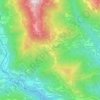 Mappa topografica Chiaves, altitudine, rilievo