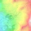 Mappa topografica Illaz Perron, altitudine, rilievo