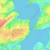 Mappa topografica La Boisanne, altitudine, rilievo