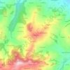 Mappa topografica Montecanino, altitudine, rilievo