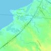 Mappa topografica Taloc, altitudine, rilievo