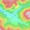Mappa topografica Tuixent, altitudine, rilievo