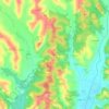 Mappa topografica Serra, altitudine, rilievo