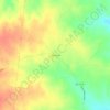 Mappa topografica Lake Victor, altitudine, rilievo