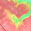 Mappa topografica Hameau de Normandie, altitudine, rilievo