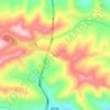 Mappa topografica 东湾, altitudine, rilievo