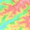 Mappa topografica Gandaille, altitudine, rilievo