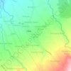 Mappa topografica Kanlurang Bukal, altitudine, rilievo