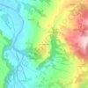 Mappa topografica San Bartolomeo, altitudine, rilievo