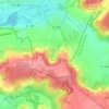 Mappa topografica Le Boisgeloup, altitudine, rilievo