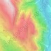 Mappa topografica Monte Specie, altitudine, rilievo