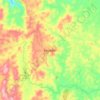 Mappa topografica Remedios, altitudine, rilievo