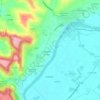 Mappa topografica Brot, altitudine, rilievo