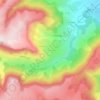 Mappa topografica Rochessauve, altitudine, rilievo