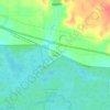 Mappa topografica Angler, altitudine, rilievo