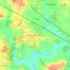 Mappa topografica Drakes Broughton, altitudine, rilievo