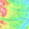 Mappa topografica La Calonnière, altitudine, rilievo