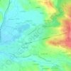 Mappa topografica Lugan Bas, altitudine, rilievo