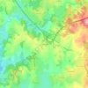 Mappa topografica Les Chevailles, altitudine, rilievo