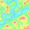 Mappa topografica Carbo, altitudine, rilievo