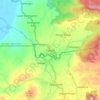 Mappa topografica Pantar, altitudine, rilievo