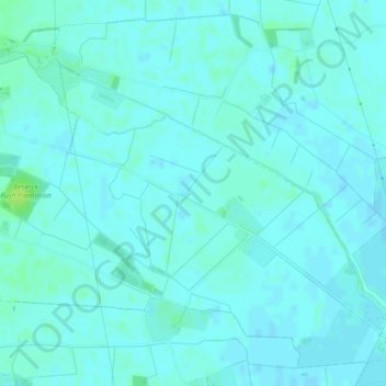 Mappa topografica Wilfholme, altitudine, rilievo
