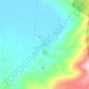 Mappa topografica Yeşilyurt, altitudine, rilievo