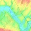 Mappa topografica Les Lucs, altitudine, rilievo