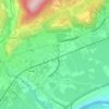 Mappa topografica Les Levées, altitudine, rilievo