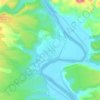 Mappa topografica Xerta, altitudine, rilievo