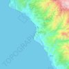 Mappa topografica Gallinazo, altitudine, rilievo