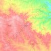 Mappa topografica Udgir, altitudine, rilievo