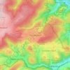 Mappa topografica Gösselsdorf, altitudine, rilievo