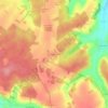 Mappa topografica Le Mineroy Chalois, altitudine, rilievo