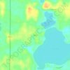 Mappa topografica Jennie, altitudine, rilievo