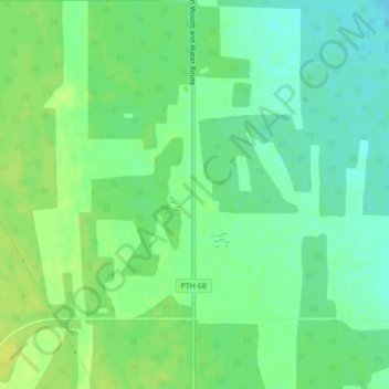 Mappa topografica Eddystone, altitudine, rilievo