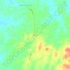 Mappa topografica Red Level, altitudine, rilievo