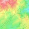 Mappa topografica La Vie, altitudine, rilievo