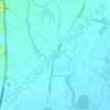 Mappa topografica Bodega, altitudine, rilievo