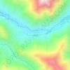 Mappa topografica Pejerreyes, altitudine, rilievo