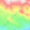 Mappa topografica Uğurca, altitudine, rilievo