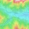 Mappa topografica Hütten, altitudine, rilievo