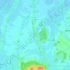 Mappa topografica Hönau-Lindorf, altitudine, rilievo