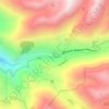 Mappa topografica Miguir, altitudine, rilievo