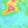 Mappa topografica Mendiondoa, altitudine, rilievo
