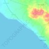 Mappa topografica Solangon, altitudine, rilievo