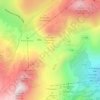 Mappa topografica Col de la Croix-de-Fer, altitudine, rilievo