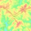 Mappa topografica Eastminster, altitudine, rilievo