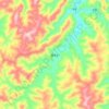 Mappa topografica 望丰乡, altitudine, rilievo