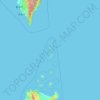 Mappa topografica Batanes, altitudine, rilievo